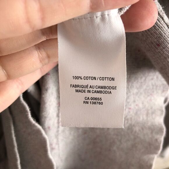 REITMANS Plus Size XXL Pale Grey Speckled Crossover Sweater - Picture 5 of 6